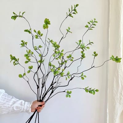 90 cm Neppine takken - 5 stuks Kunstmatige dennen takken voor vaasvulling, huisdecoratie en tuincentra