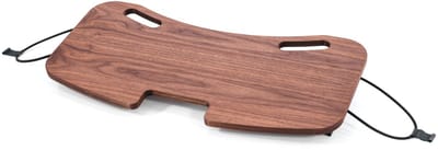 NOHRD Sprintbok Laptoppad Walnoot – Laptopstandaard voor Sprintbok Loopband – Massief Hout – Hardlopen en Werken Combineren
