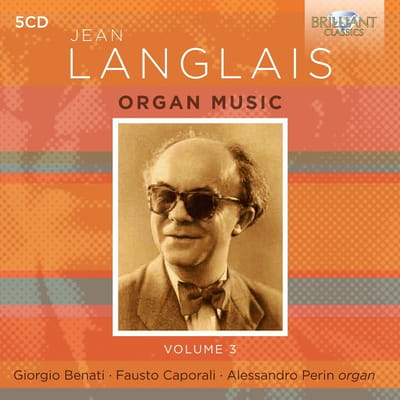 Giorgio Benati - Langlais: Organ Music, Volume 3 (5 CD)