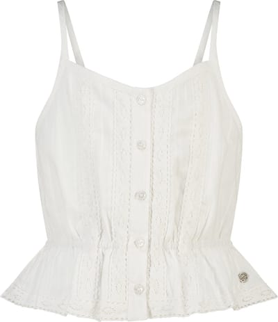 America Today Ida Jr Off White Maat: 158/164 | Overhemden Outlet | Unisex | Wit