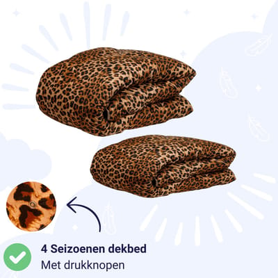 Zelesta Wonderbed 4 Seasons Double - Jaguar Skin 240x200cm