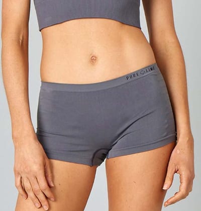 Pure Lime - sportonderbroek - dames - Hipster - naadloos - Hardlopen - Grijs - maat S/M