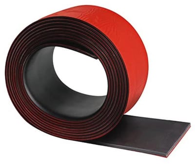 Zelfklevende rubberen strips voor afdichtingen en trillingsbescherming - 75 x 3 mm x 3 m