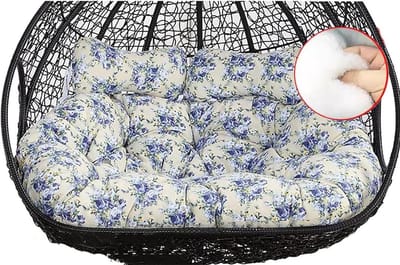 Hangmand Kussen - Schommelstoel Kussen - Buiten Ontspannen - Extra Dikke Vulling - 16 cm Dik - Kleur E