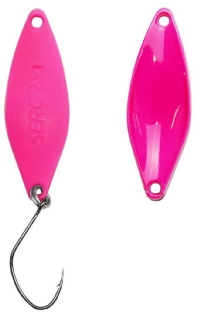 Trout Master Serc Spoon 2.5g (1 pc) - Kleur : UV Flamingo Royal