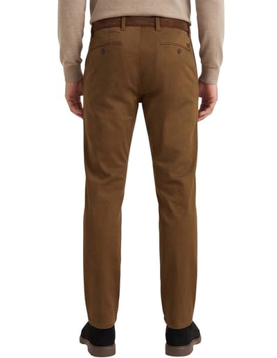 Gardeur katoenen broek bruin