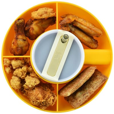 Bordvak Fruit Snack Schaal Fruitschaal Snacks Dessertbord Val- en Schokbestendig Snackbord