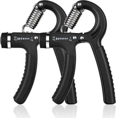 Hand Trainer voor Sterke Grip, Verstelbare Vinger- en Polsversterker, Ideaal voor Fitness en Krachttraining 10 kg - 50 kg