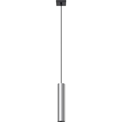 Sollux Lighting Hanglamp Lagos - GU10 - chroom - staal - 100x8x8cm