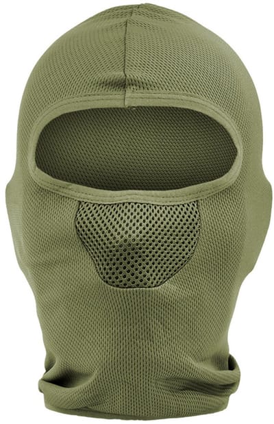 MFH Thermoactive Balaclava - One size - Olijf Groen
