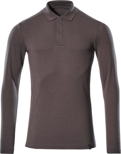 Mascot Crossover Poloshirt, met lange mouwen 20483-961 - donkerantraciet - 3XL