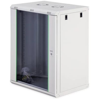 Digitus DN-19 16-U-EC 19inch-wandkast (b x h x d) 600 x 816 x 450 mm 16 HE Grijs-wit (RAL 7035)