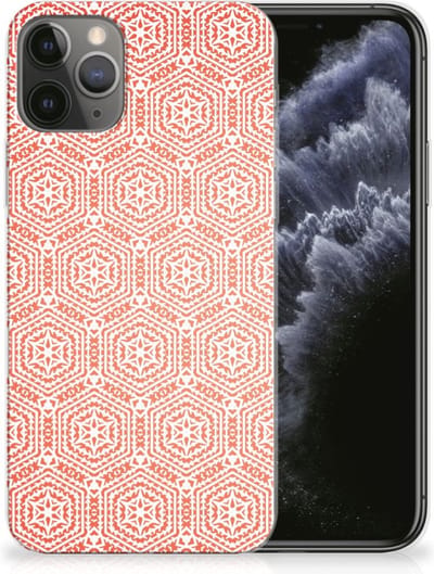 Apple iPhone 11 Pro TPU bumper Pattern Orange