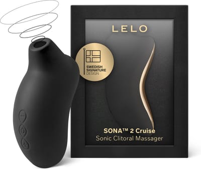 LELO SONA 2 Cruise – Sonische Clitorisstimulator – Cruise Control – Sonische Golven – Zwart