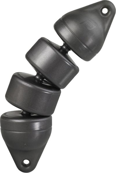 Plastimo Flexibele fender - Ø15 x 60 cm - zwart