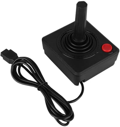 Allecto - Gaming Controller - Retro Classic Joystick - Ergonomisch Ontwerp - 3D Analoge Controller - Geschikt voor Atari 2600 en 7800 - Comfortab