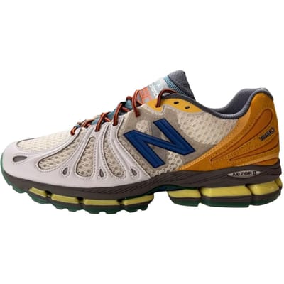 Action Bronson x New Balance 1890 Hornet Tusk Unisex Sneakers Meerkleurig Bruin Blauw U18901DP 37 gray