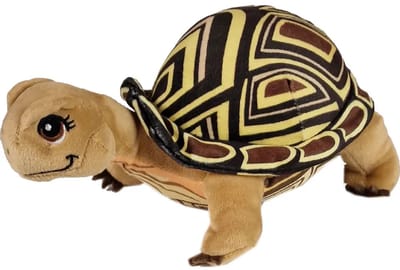 Heunec pluche schildpad Henrietta magische dieren 16cm knuffel cadeau.