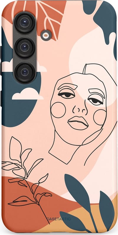 Casetastic Hoesje Geschikt voor Samsung S25 - Stijlvolle Beschermende Duo-layer Case - Zachte contour