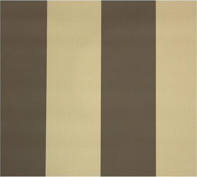 Dutch Wallcoverings Vliesbehang Streep - Bruin/crème