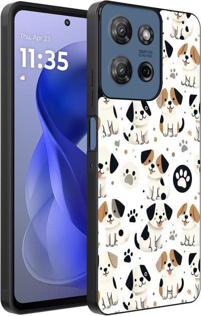 Smartphonica Telefoonhoesje Geschikt voor Motorola Moto G Power 2025 / G Play 2025 met honden opdruk - TPU backcover case dog design geschikt voor Motorola Moto G Play 2025;Motorola Moto G Power 2025