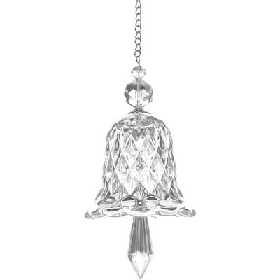 Windgong Hangende Suncatcher Windmuziek Bel Glas Prisma Rainbow Maker Autohanger Raam Tuindecoratie transparant