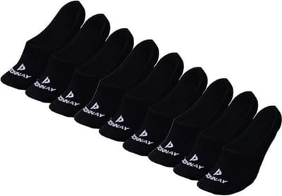 9-Pack Donnay - Footies - Antislip sokken - Black (020) - maat 39-42
