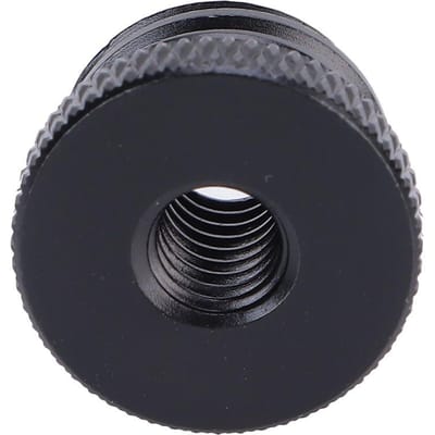 Microfoonstandaard Adapter 1/4 Inch Vrouwelijk naar 5/8 Inch Mannelijke Schroefdraad Adapter voor Camera Monitor Microfoonstandaard gray