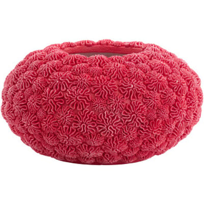 Light & Living - Vaas CORAL - Ø47.5x25.5cm - Rood