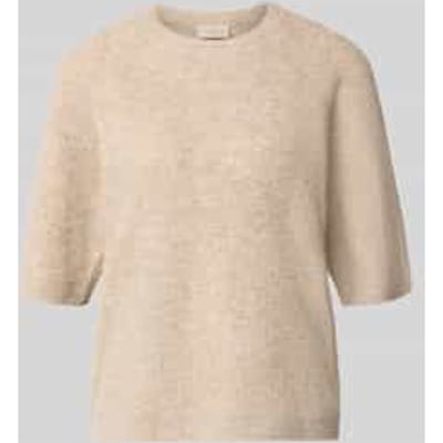 relaxed fit t-shirt van wolmix model 'Astrid'