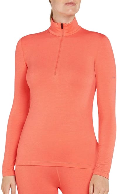 Icebreaker Core Heavyweight Half Zip LS Thermoshirt Dames - Maat L