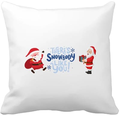 Akyol - kerst there's snowbody like you Kussen hoes - Kerstmis - kerst beker - winter - kerst - christmas - kerst cadeau - 40 bij 40 cm