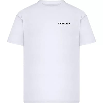 Mister Tee - Tokyo Underground Oversize Heren Tshirt - XS - Wit