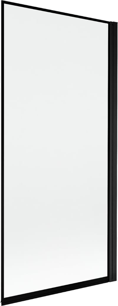 Mexen Mist douchewand 1-vleugelig rechts 90 x 150 , zwart frame, zwart - 8A9-090-001-70-70-P