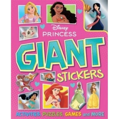 Disney Princess: Giant Stickers - Activities, Puzzles, Games And More - Walt Disney