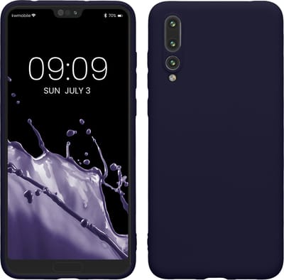 kwmobile telefoonhoesje geschikt voor Huawei P20 Pro - Hoesje voor smartphone - Back cover in deep ocean