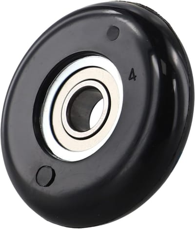 Roeimachine Wiel - Zadelwiel Katrol - Fitness Apparaten - Stalen Lagers - 8x43x11mm - Zwart