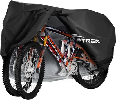 Fietshoes voor 2 fietsen - Fietshoes Waterdicht - XXL - Incl. opbergzakje - ATHLIX