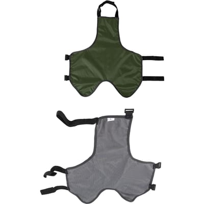 Grand bavoir pour chien, imperméable, respirant, protection complète, facile à nettoyer, protège-poitrine L vert