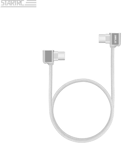 StartRC USB-C naar USB-C Kabel 30cm - DJI Controller Datakabel - Voor Android / Tablet - Nylon Gevlochten