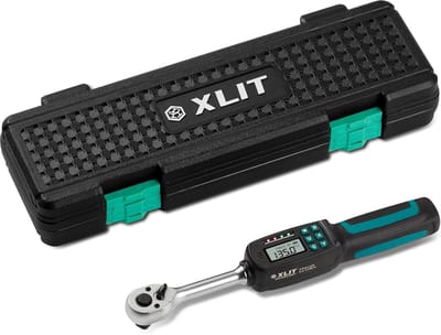Digitale Momentsleutel - Precisie Sleutel - Klus Werk - 99 Geheugenwaarden - 1/2 Inch Drive - Zwart Groen