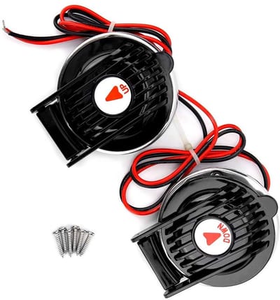 Dailygoody - Marine Boot Anker - Ankerlier Schakelaar - Compact en Efficiënt - Geschikt voor Boot en Schip - Up & Down Functie - 2 Stuks