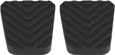 Set van 2 Rubber Covers voor Rem- en Koppelingpedalen - Vervangingsaccessoires voor Auto's, Duurzaam en Antislip
