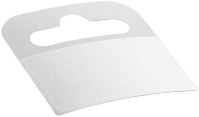 Kartonnen Euroslot Display Hangers van 50 x 50 mm / Eurolock Hang Tabs - Rol van 500 stuks - type: SPN-03