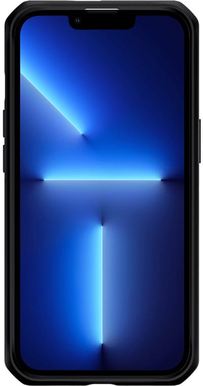 Itskins, Hoesje geschikt voor iPhone 14 - Ballistic Nylon R Versterkt, Zwart