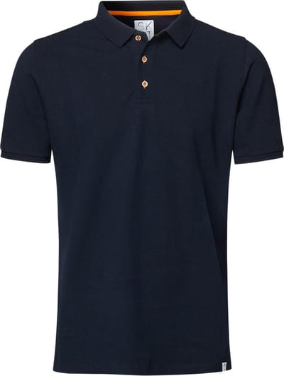 SKOT Polo Duurzaam - Navy Classic - Blauw - Slim Fit - Maat XS