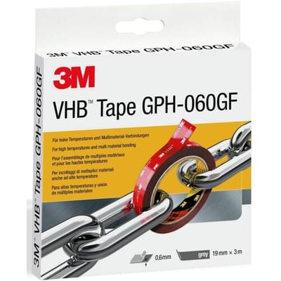 3M GPH-060F19-3 Plakband Grijs (l x b) 3 m x 19 mm 1 stuk(s)