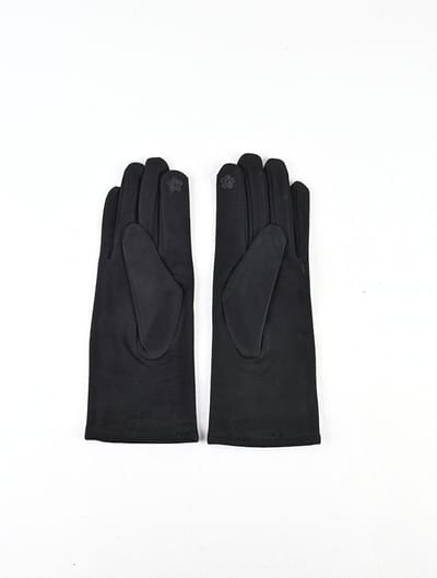 Giuliano suedine handschoenen - Winter - Suedine - Zwart