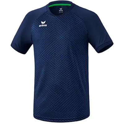 Erima Madrid Shirt Korte Mouw Heren - New Navy | Maat: M