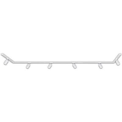 BRILONER Rail - Railverlichting set - opbouwspots - startset opbouwrail - 6x GU10 spots - draaibaar - 450 cm - wit